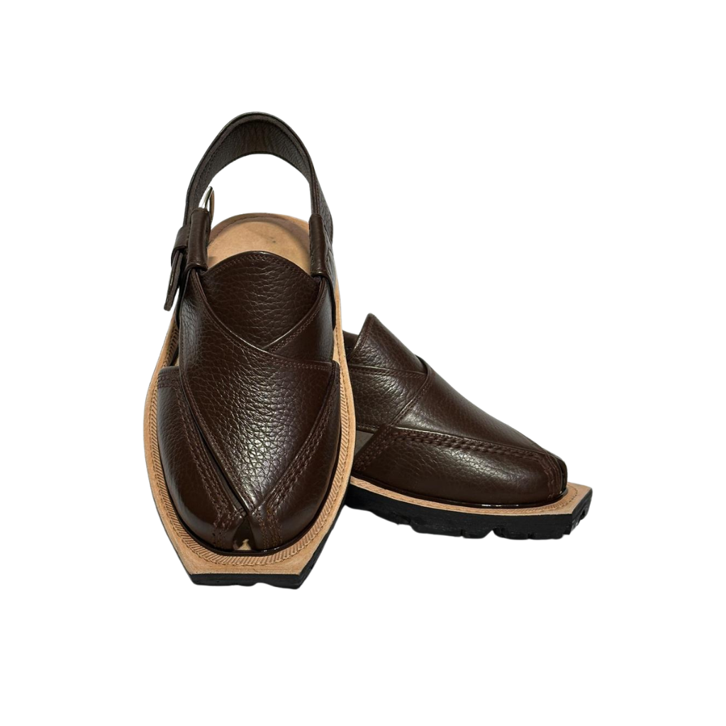 Dark Brown Pure Leather Norozi