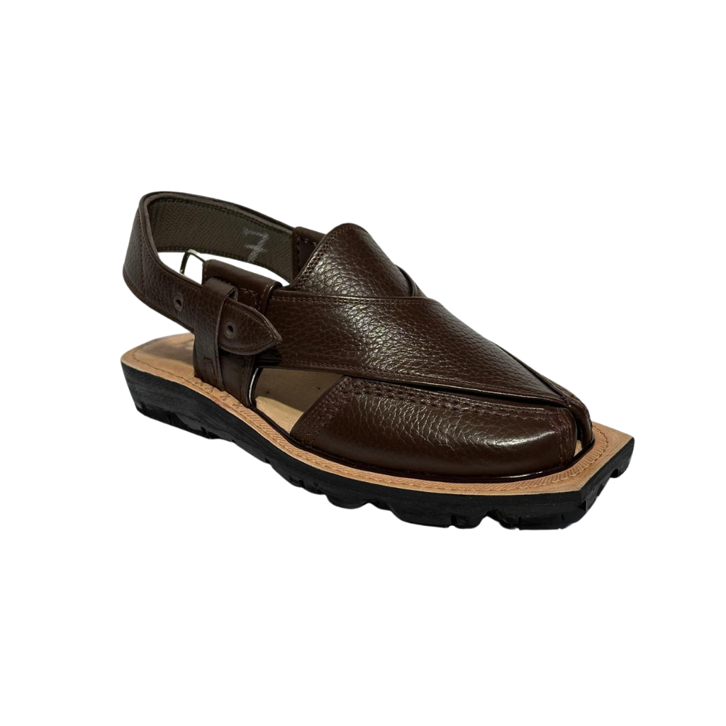 Dark Brown Pure Leather Norozi