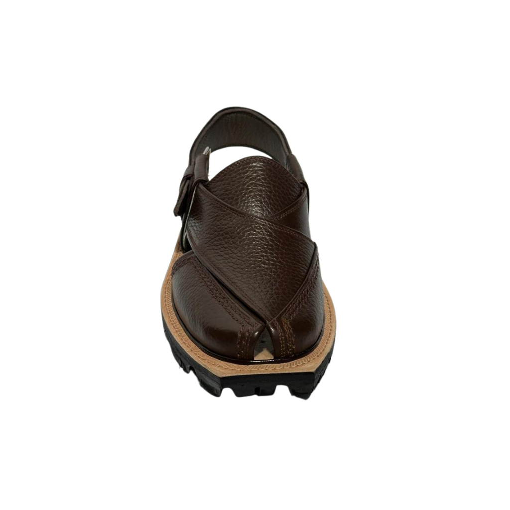 Dark Brown Pure Leather Norozi