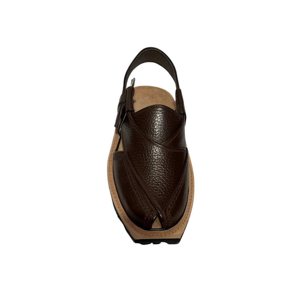 Dark Brown Pure Leather Norozi