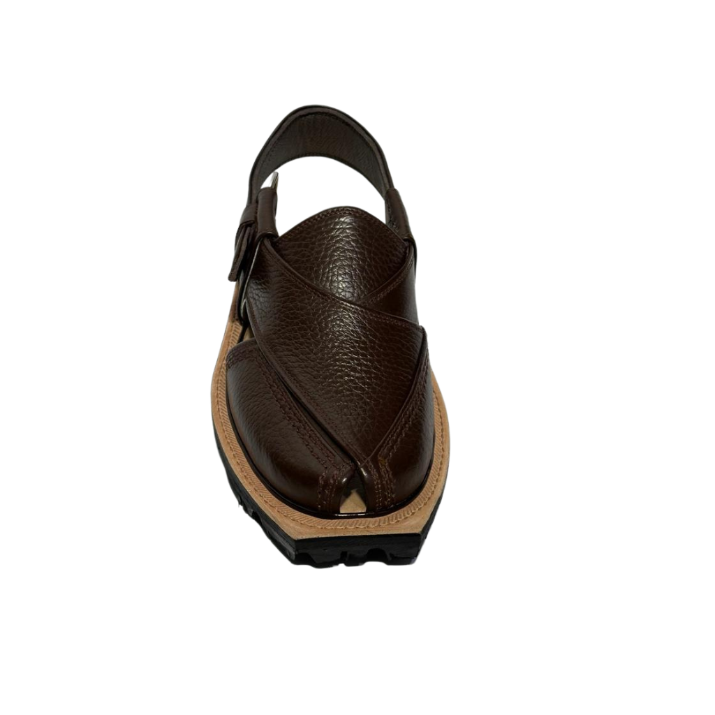 Dark Brown Pure Leather Norozi